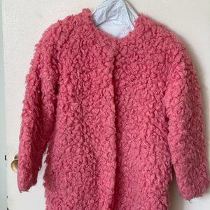 Luxury Girls Pink Anne Kurris Coat Pink